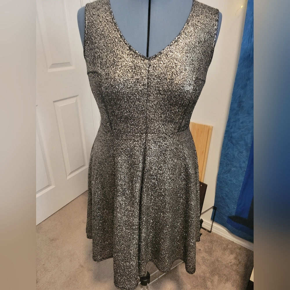 Torrid Skater metallic dress